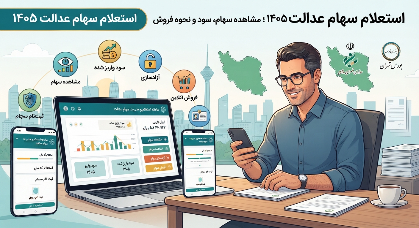 استعلام سهام عدالت