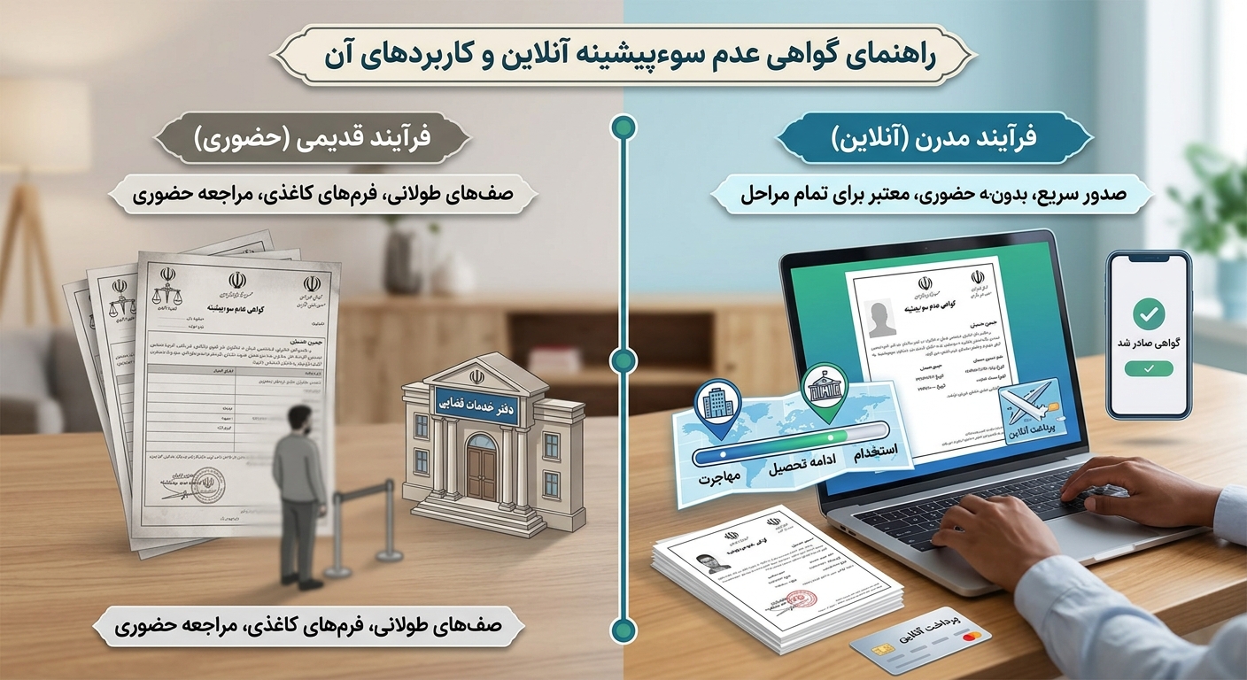 گواهی عدم سو پیشینه