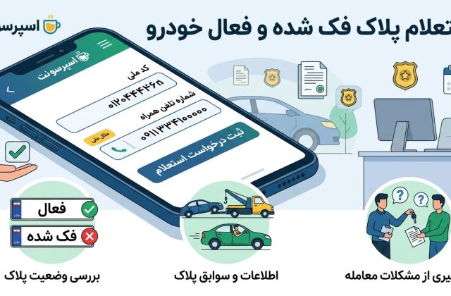 استعلام پلاک فک شده و فعال؛ بررسی وضعیت پلاک خودرو