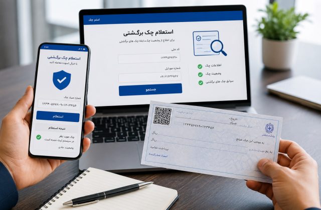 استعلام چک برگشتی؛ راهنمای کامل بررسی سوابق چک