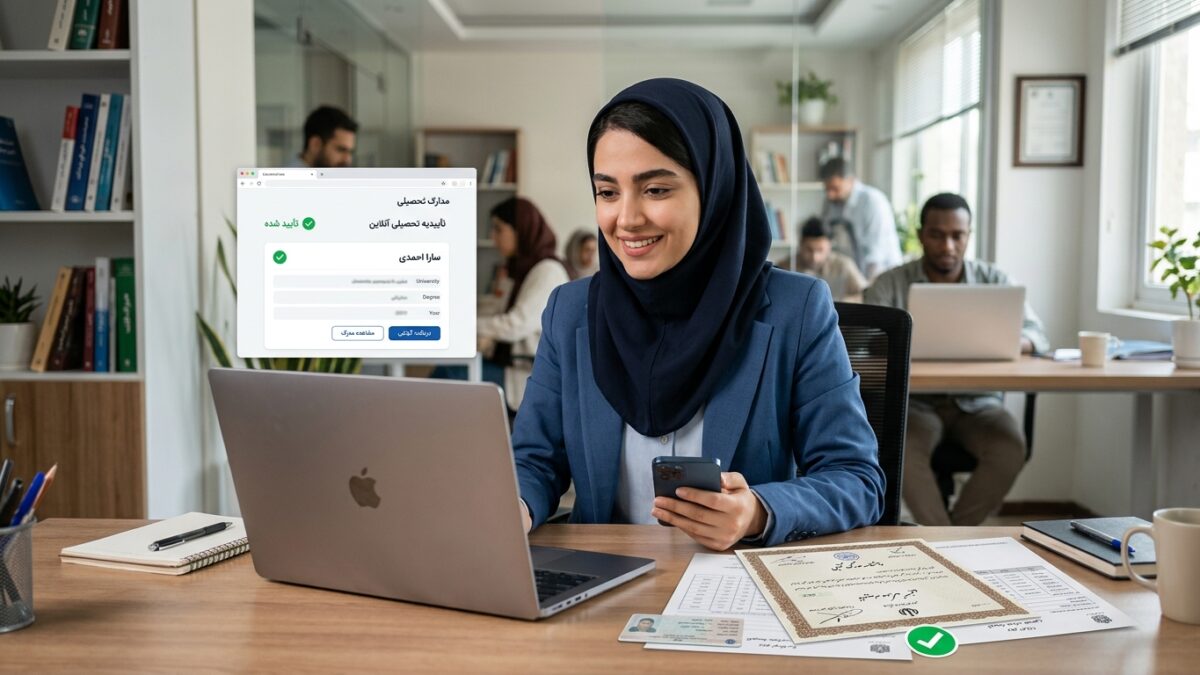 استعلام مدرک تحصیلی آنلاین؛ راهنمای کامل دریافت استعلام مدرک