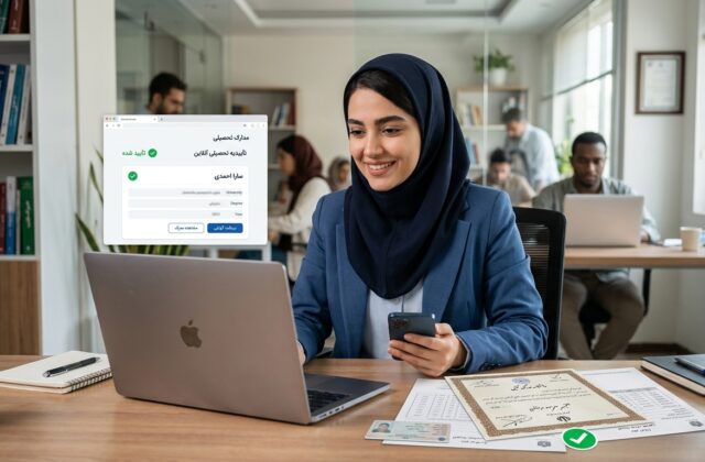 استعلام مدرک تحصیلی آنلاین؛ راهنمای کامل دریافت استعلام مدرک